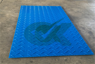 vehicle plastic road plates 20mm thick for apron